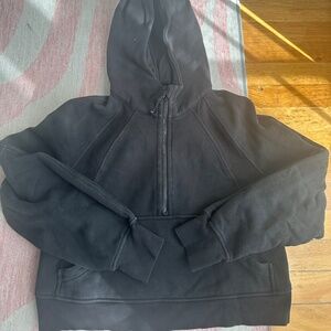 Lululemon Zip Up Crop hoodie Scuba